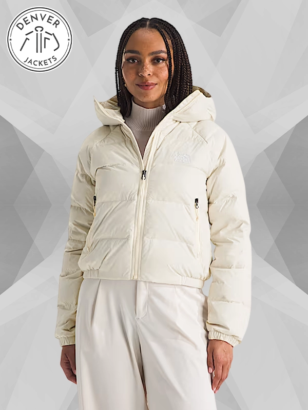 Womens The North Face Hydrenalite Down Hoodie Parka In White