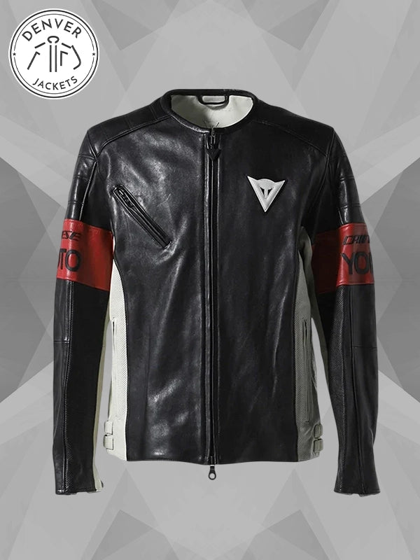Yohji Yamamoto Pour Hommex Dainese Motorcycle Leather Jacket Travis Scott