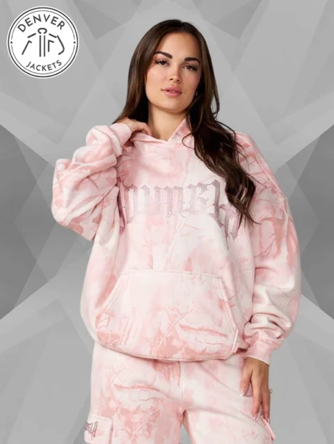 Youngla Pink Camo Hoodie