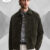 Zara Green Suede Jacket
