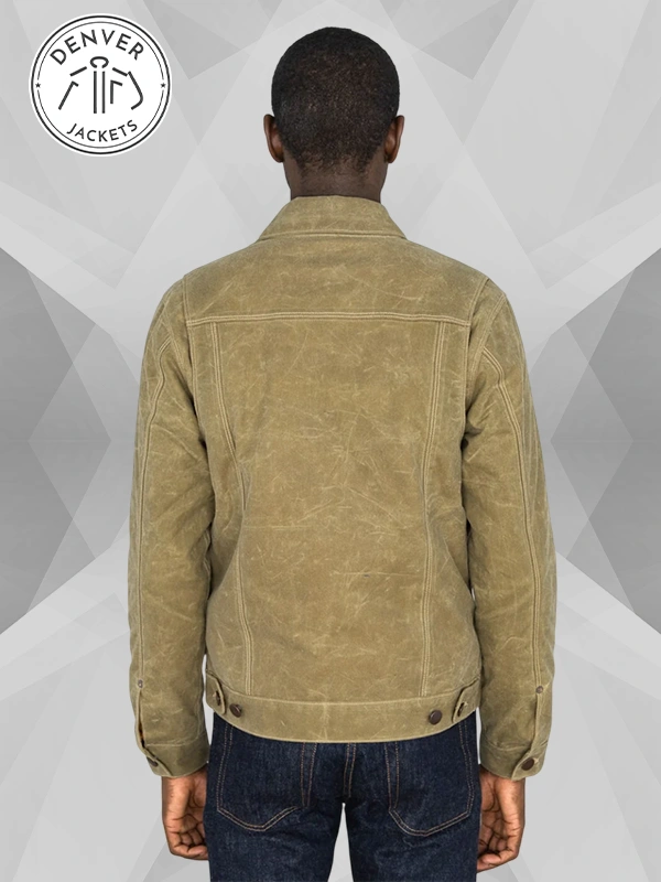freenote cloth Riders Olive Jacket Waxed Canvas