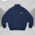 yen town market x FC barcelona truck jacket Navy Blue