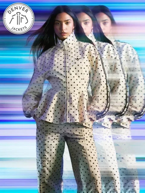 Adidas x ASOS Polka Dot Track Jacket