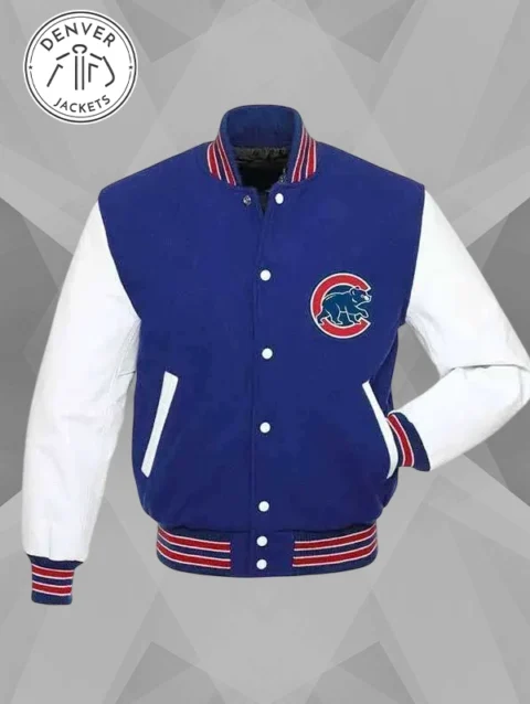 Chicago Cubs Letterman Bomber Jacket