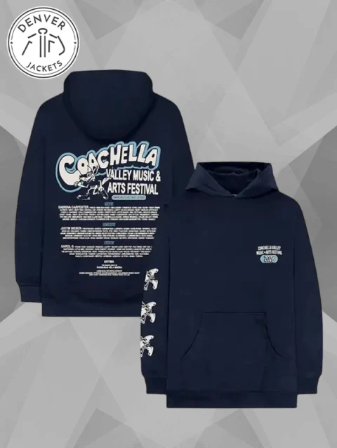 Coachella Desert Dog 2026 Lineup Hoodie