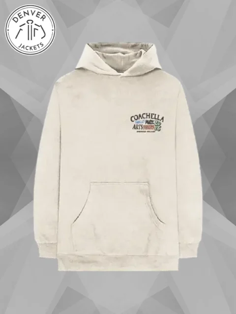 Coachella Desert Icons Hoodie Grey
