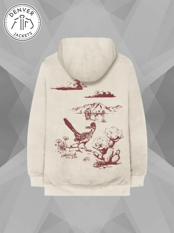 Desert Sketchbook Hoodie Coachella