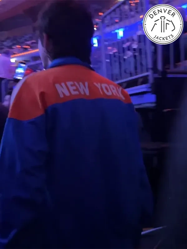 Hawks Knicks 2026 Game Adidas Jacket Timothee Chalamet