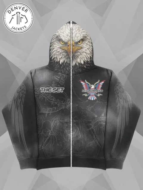Jim Jones Eagle Head Hoodie