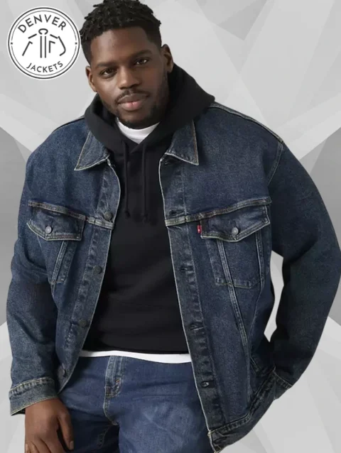 Levi’s Men’s Big & Tall Denim Trucker Jacket