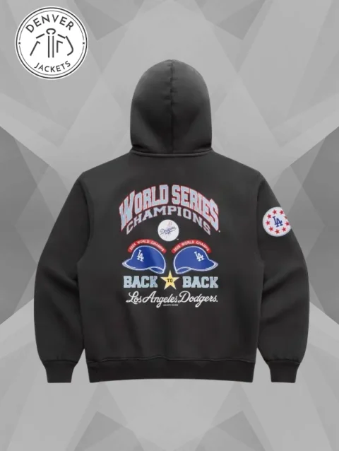 Madhappy Dodgers Back To Back World Series Fleece Hoodie