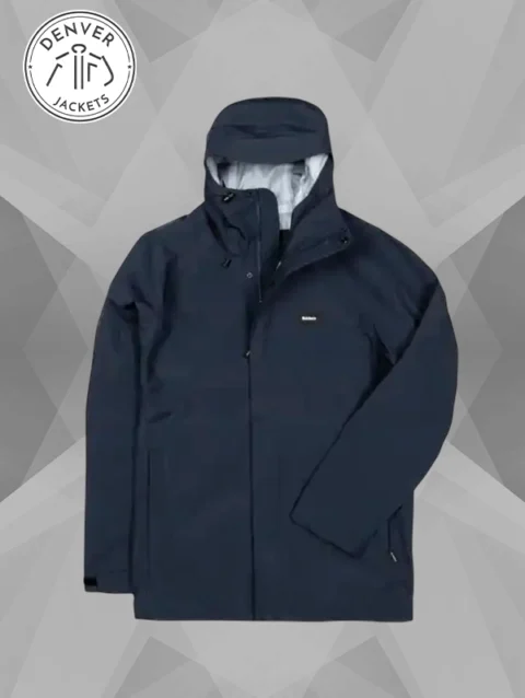 Mens Finisterre Skybird Waterproof Navy Jacket