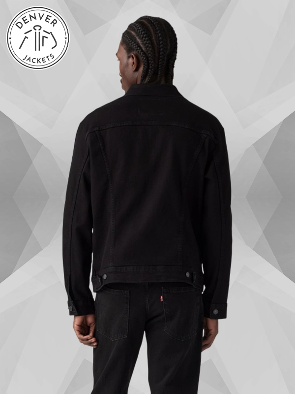 Men’s Levi’s Trucker Jacket For Tall & Big Men's In Black