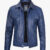 Mens Blue Trucker Jacket