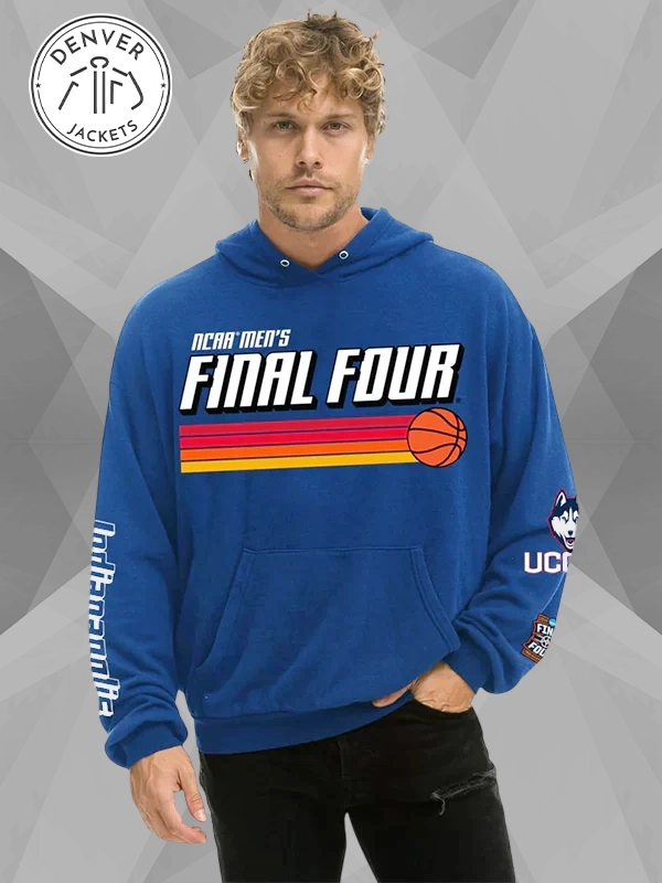 NCAA Final Four 2026 Aviator Nation Blue Hoodie Huskies