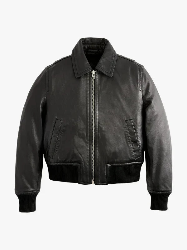 Quince 100% Shearling Cold Weather Bomber Jacket
