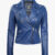 Real Lambskin Leather Moto Jacket