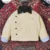 Shinzo 15oz Beige Canvas Cowhide Workwear Jacket
