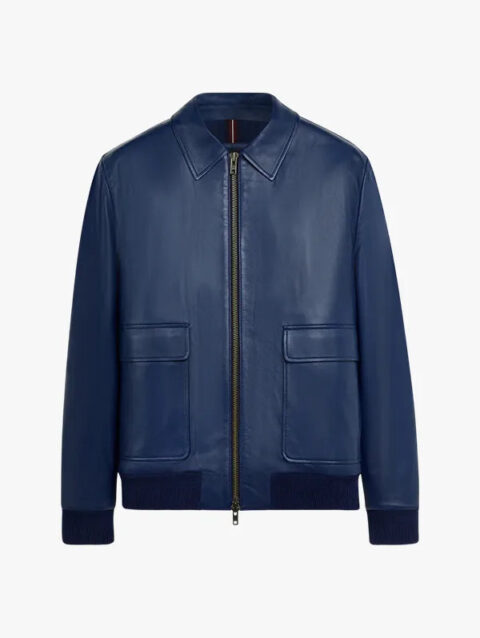 Shirt Style Collar Bomber Jacket