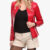 Short Leather Jacket Leather Red Leather Leathers Guignard