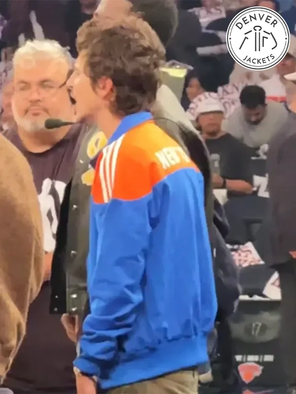 Timothee Chalamet Hawks x Knicks Adidas 2026 Jacket