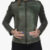 Violetta Bis Women’s Green Zip-up Jacket