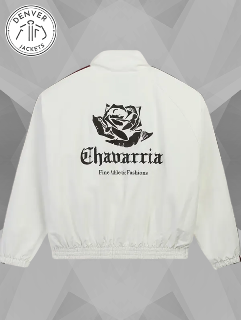 Willy Chavarria Woven White Jacket