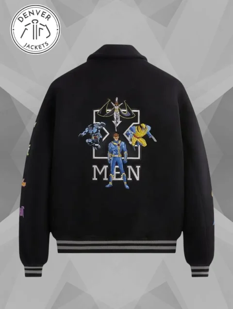 X-Men x Kith Black Varsity Jacket