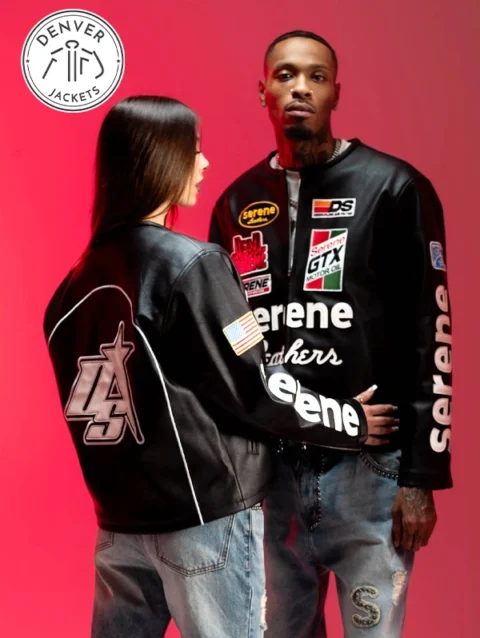 dead serene x GT Leather Jacket