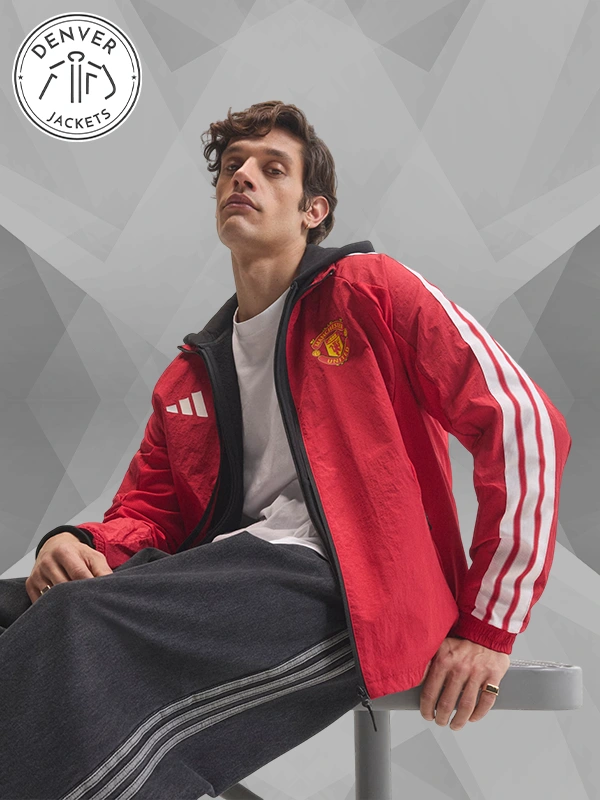 Adidas Manchester United Home Anthem Red Jacket