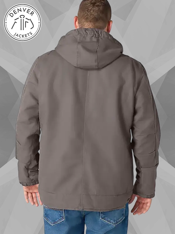 Carhartt Mens Washed Duck Bartlett Hooded Jacket