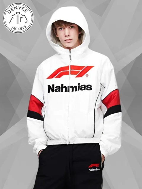F1 Warm Up Race White Jacket