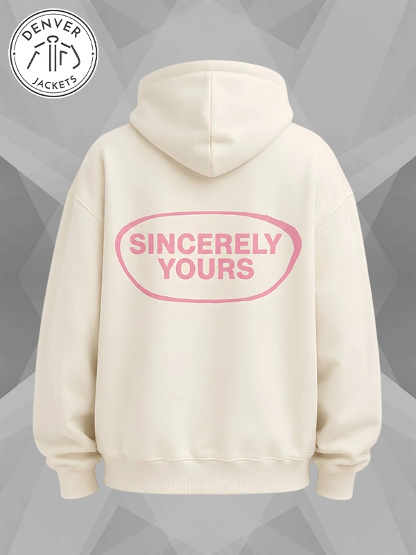 Sincerely Yours Hoodie Cream
