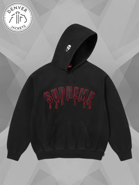 Supreme Ghostface Black Hoodie