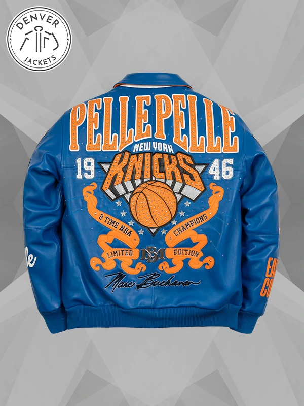 NewYork Knicks Pelle Pelle Leather Jacket