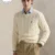 Polo Ralph Lauren Mens Cable Knit Cotton Sweater White