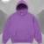 Supreme Satin Applique Purple Hoodie