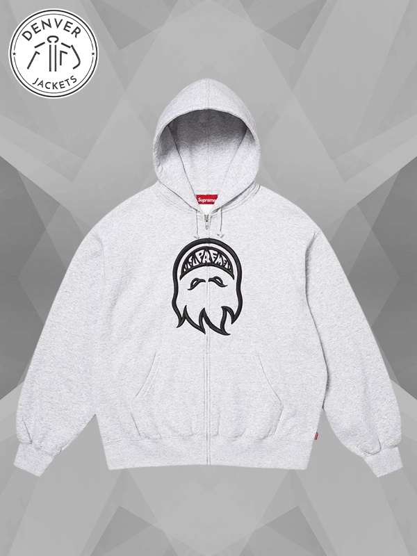 Supreme Spitfire Hoodie Grey