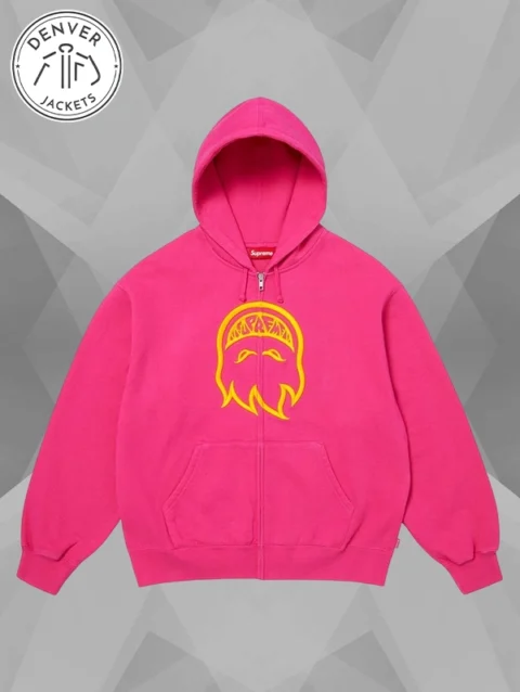 Supreme Spitfire Pink Hoodie