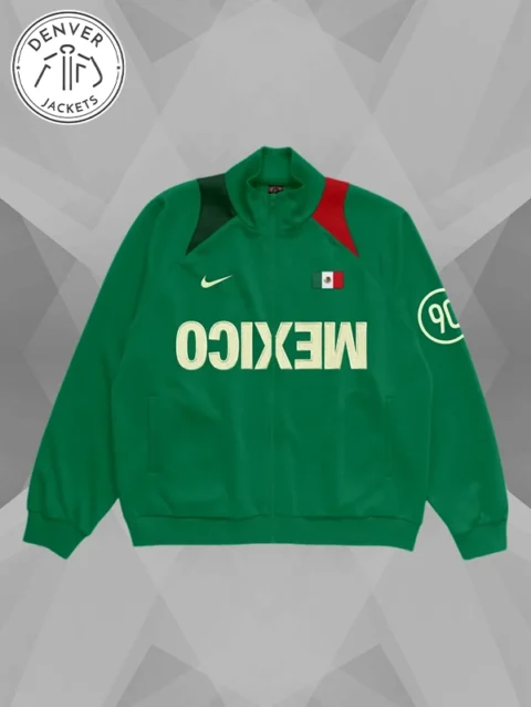 Travis Scott CJ X Mexico Total 90 Anthem Jacket