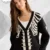 American Eagle Skeleton Cardigan