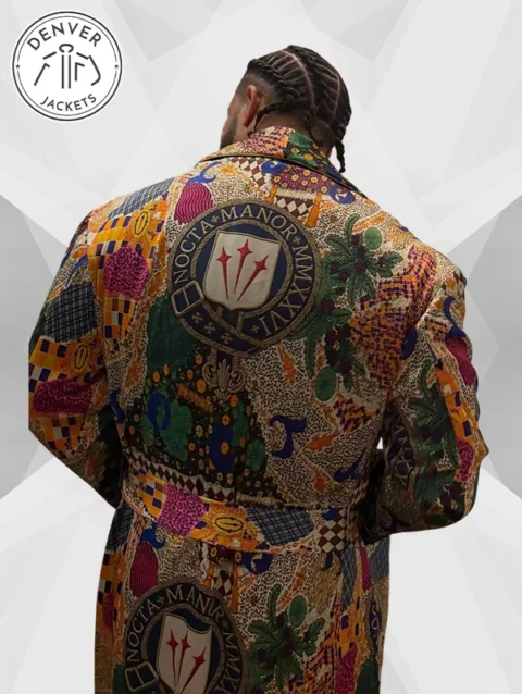 Domenico Formichetti Custom Nocta Silk Robe For Drake