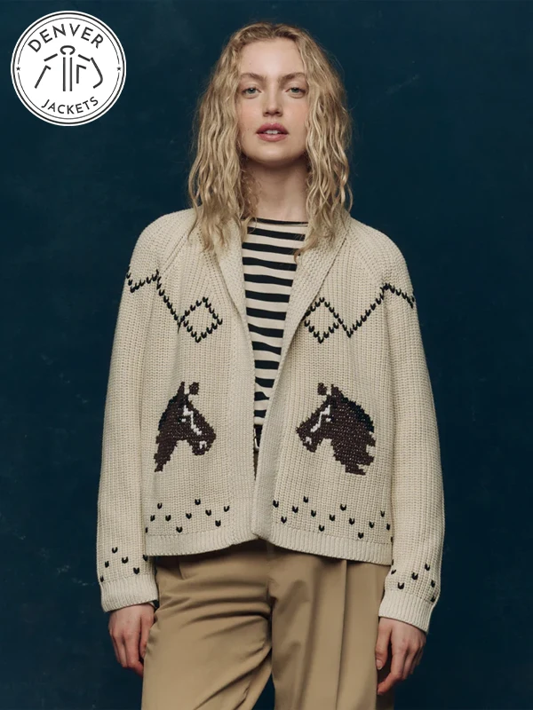 Great Horse Sailboat Lodge cardigan