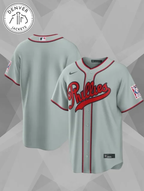 Philadelphia Phillies Bryce Harper Field of Dreams Jersey Gray