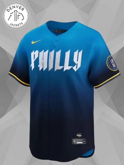 Philadelphia Phillies City Connect Navy Jersey