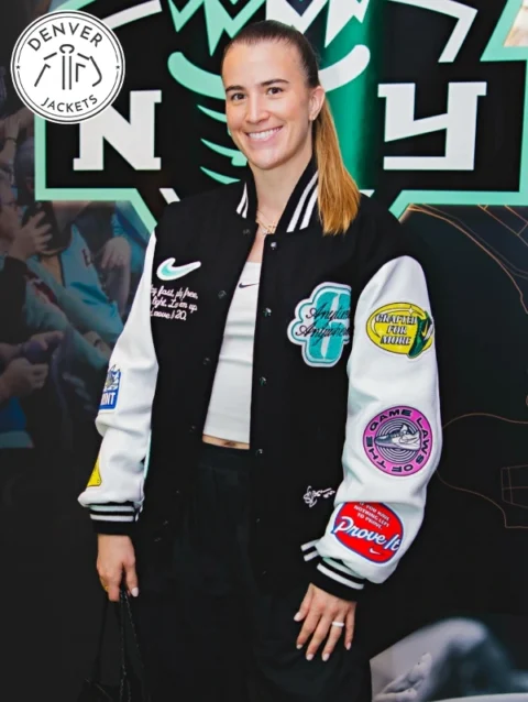 Sabrina Ionescu Any Time Any Where Varsity Jacket Nike