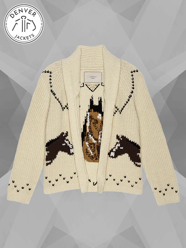 Sailboat Lodge cardigan Cream