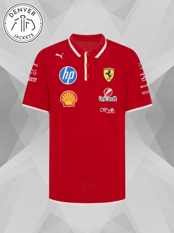2025 F1 Team Puma x Ferrari Polo Shirt