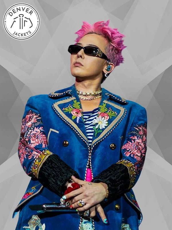 2025 Music Festival HITC Jiyong G Dragon Blue Velvet Gucci Coat