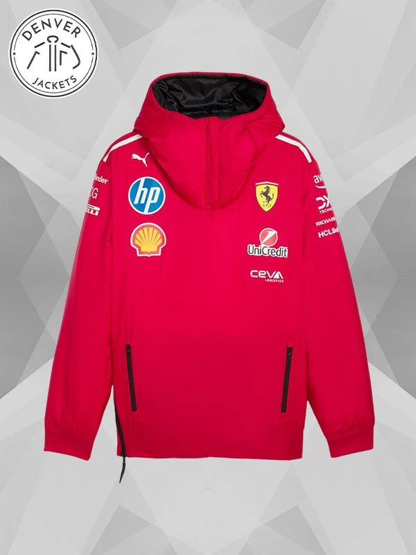 2025 Scuderia Ferrari Team Reversible Jacket